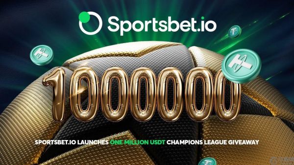Sportsbet.io 推出 100 万美元赠金活动，庆祝欧冠决赛