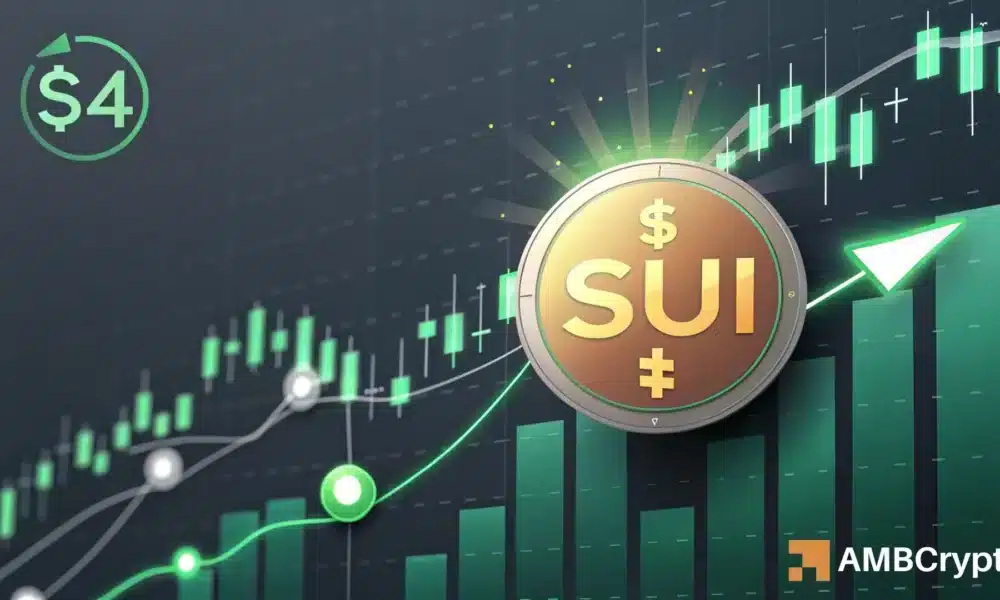 SUI 在关键突破后飙升 6% – 有望达到 4 美元