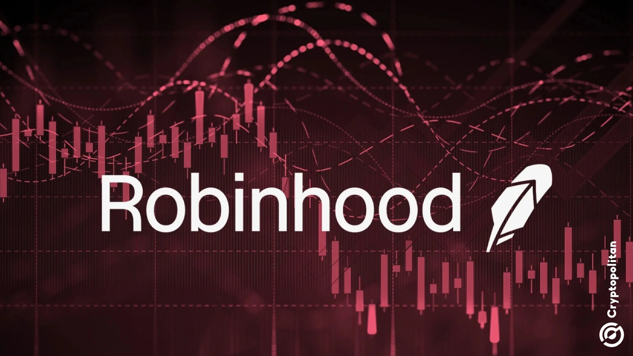 Robinhood 被排除在标准普尔 500 指数之外后股价下跌